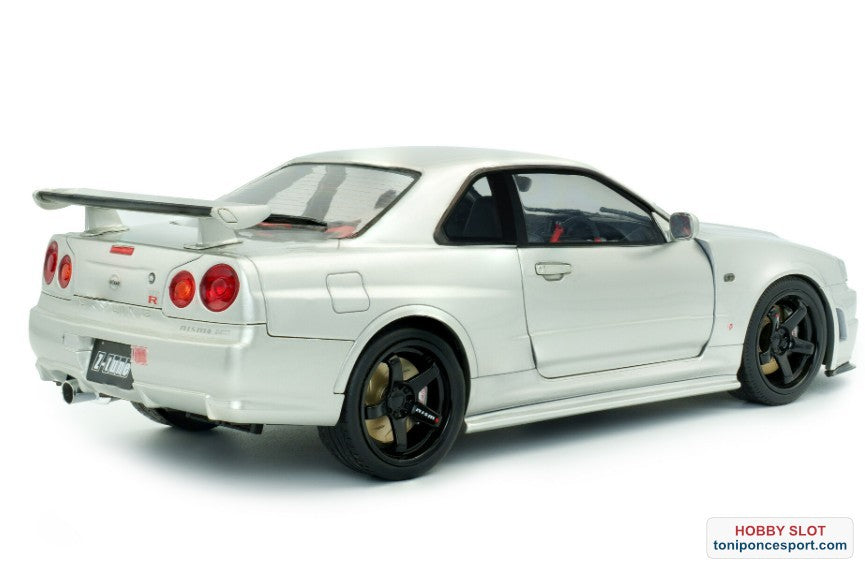 NISSAN SKYLINE R34 GT RZ TUNE SILVER 1999