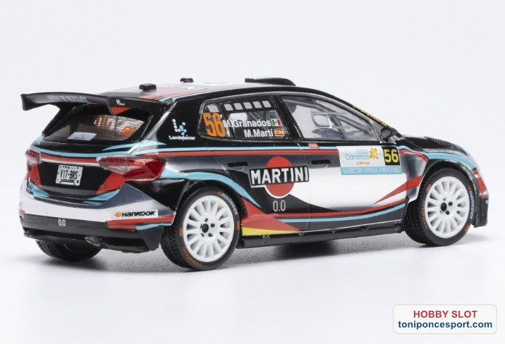 Skoda Fabia RS Rally2 (2023) #56 Rally Islas Canarias 2025 M.Granados - M. Marti.