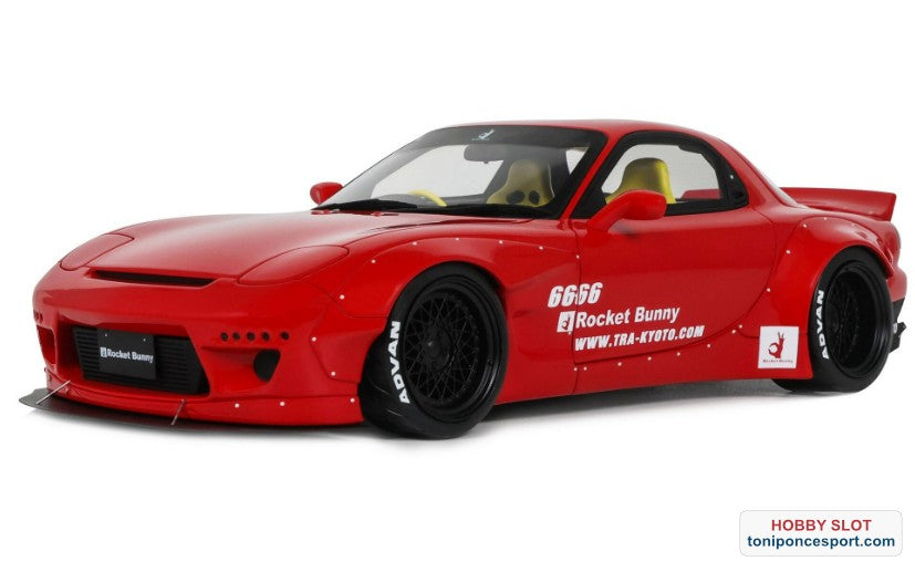 ROCKET BUNNY AERO (V1) MAZDA RX7 (FD3S) RED 2015