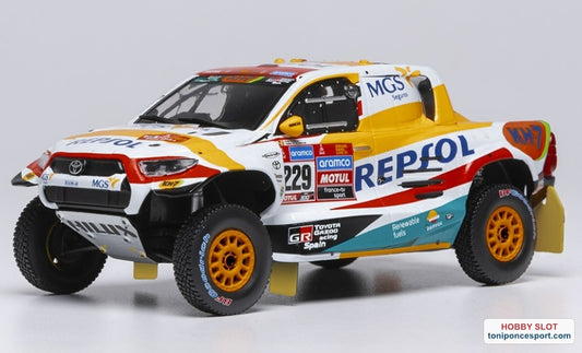 Toyota GR DKR Hilux T1+ #229 Rally Dakar 2023 I. E. Pujol / J. Varcalcel.