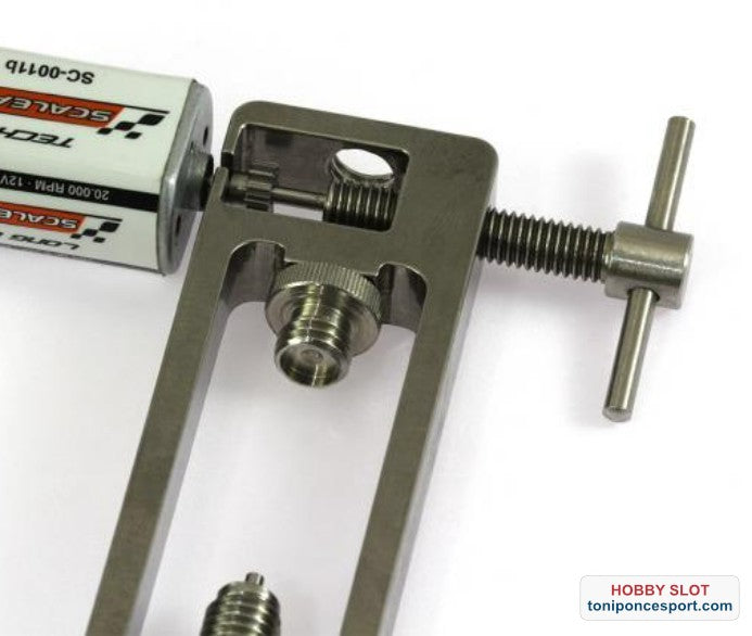 Prensa + Extractor universal para piñones en Acero Inox.