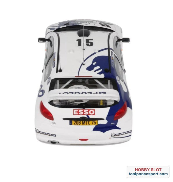 Peugeot 206 WRC Tour de Córcega 1999 G. Panizzi / H. Panizzi