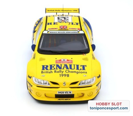Renault Mégane Maxi Rally de San Remo 1998