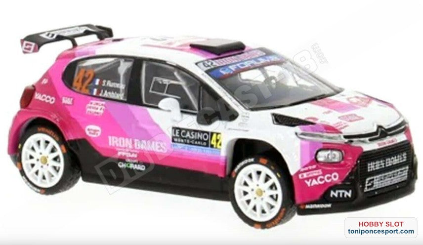 Citroën C3 Rally2, WRC, Rally de Montecarlo, 2025, nº 42