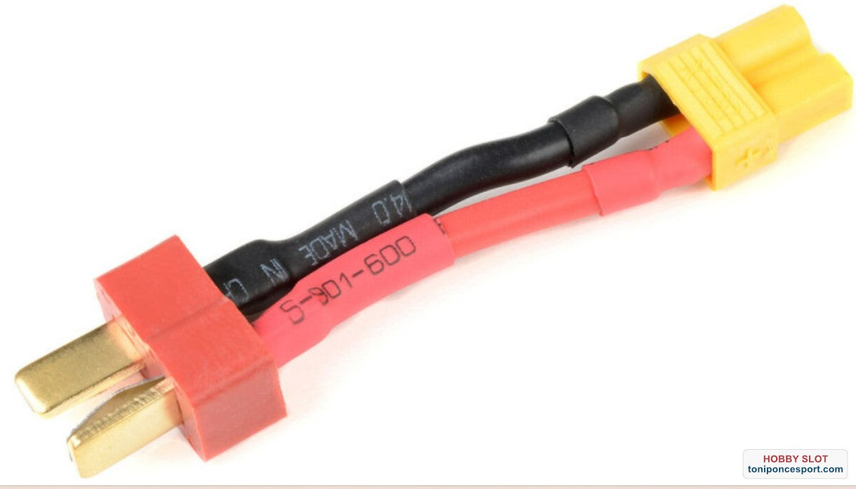 Conector Power Adapter Lead - Deans Socket XT-30 Socket - 14AWG