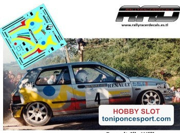 Renault Clio Williams Gomez-Marti Rally Principe de Asturias 1994