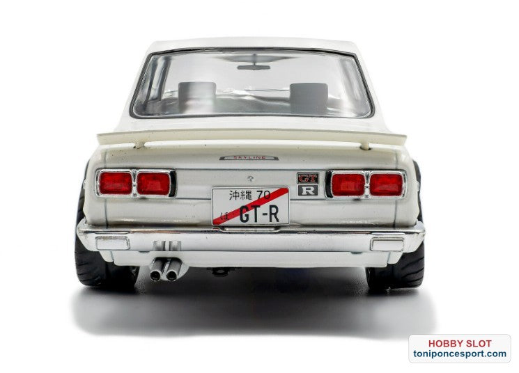 Nissan Skyline (C10) Hakosuka SOLIDO WORKS Blanco Perla 1970
