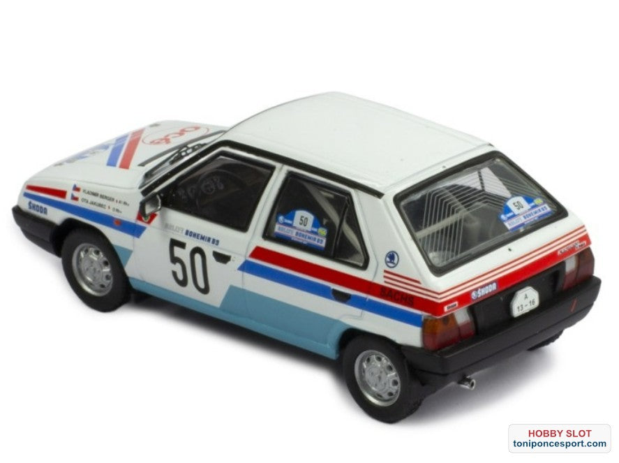 Skoda Favorit 136L No50 Berger/Jakubec Rally Bohemia 1989