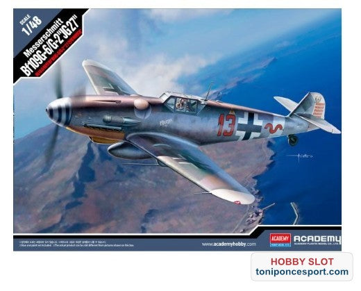 Avión Messerschmitt BF109G-6/G-2 JG 27 1/48
