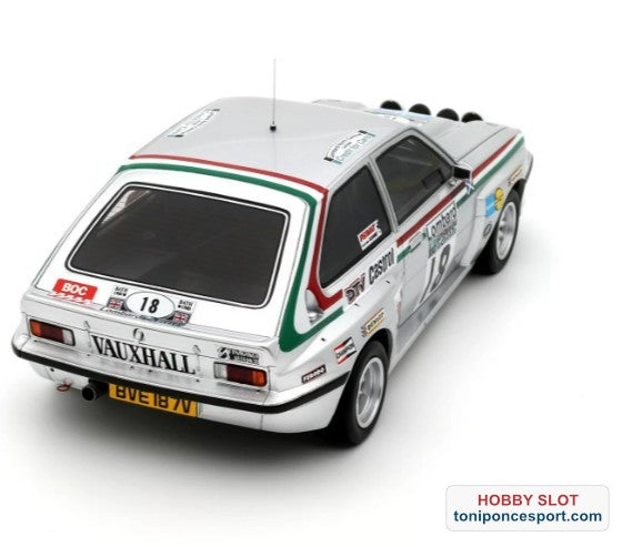 VAUXHALL CHEVETTE 2300 HSR GREY JIMMY MCRAE / MIKE NICHOLSON LOMBARD RALLY (RAC) 1980