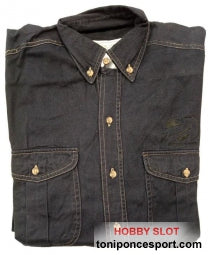 Camisa M/L Ponce Sport Talla M - Negra