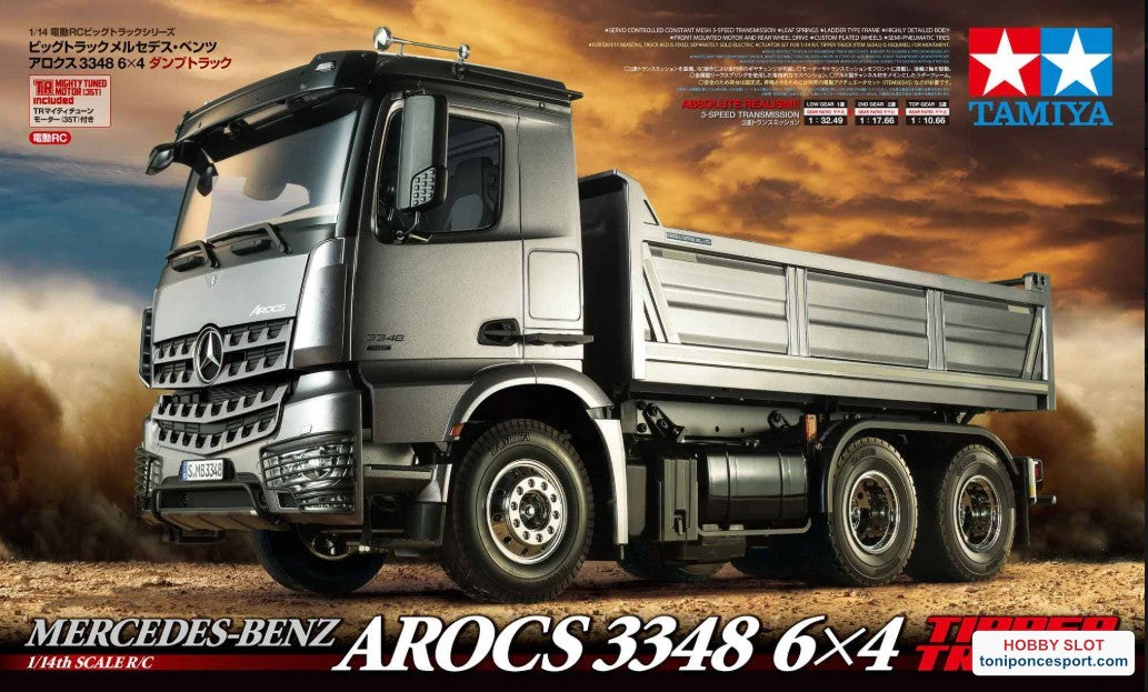 Camión volquete MB Arocs 3348 6X4 1/14