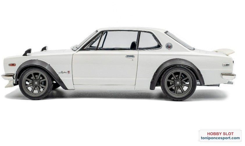 Nissan Skyline (C10) Hakosuka SOLIDO WORKS Blanco Perla 1970