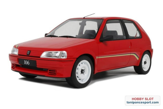 Peugeot 106 Fase 1 Rojo Rally P0KB 1993
