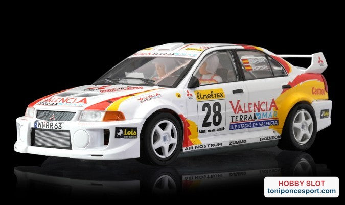 Mitsubishi Evo V Rally Montecarlo 1999 #28 Climent/Romani. R-Version AW