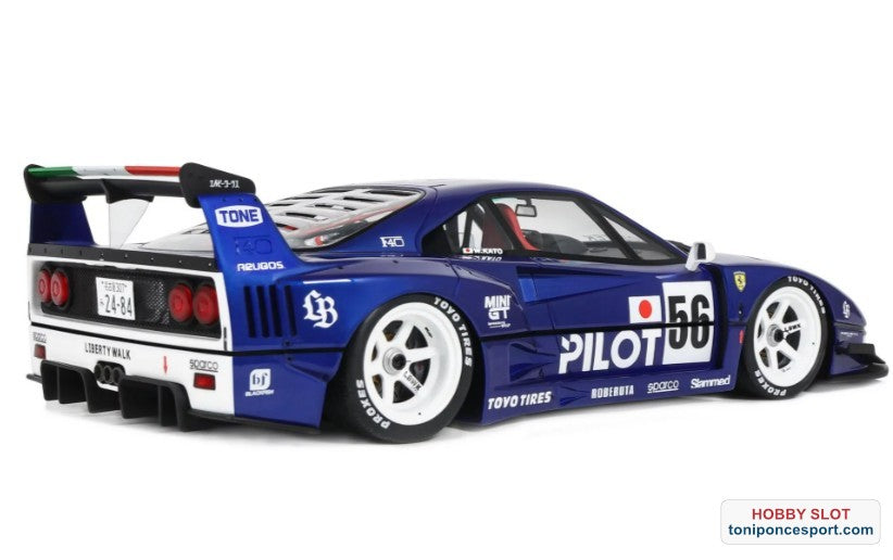LB-WORKS F40 METALLIC BLUE 2024