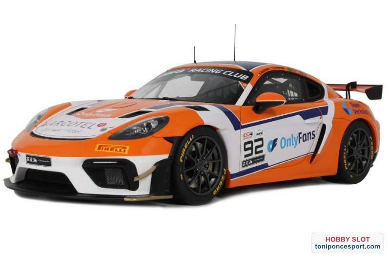 PORSCHE 718 CAYMAN GT4 RS CLUBSPORT E. HEYERDAHL / N. MALOY GT4 EUROPEAN SERIES 2024