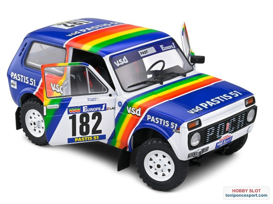 Lada Niva - Paris-Dakar 1984  #182 Jabouille / Sardou