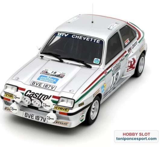 VAUXHALL CHEVETTE 2300 HSR GREY JIMMY MCRAE / MIKE NICHOLSON LOMBARD RALLY (RAC) 1980