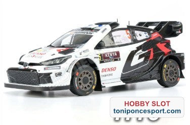 Toyota GR Yaris Rally1 Nº5 S.Pajari/M.Salminen Rally de Kenia WRC 2025