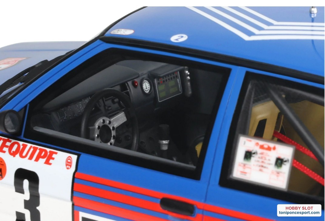 Pack Rallye RENAULT 11 Turbo  #3 Jean Ragnotti / P. Thimonier Montecarlo 1987