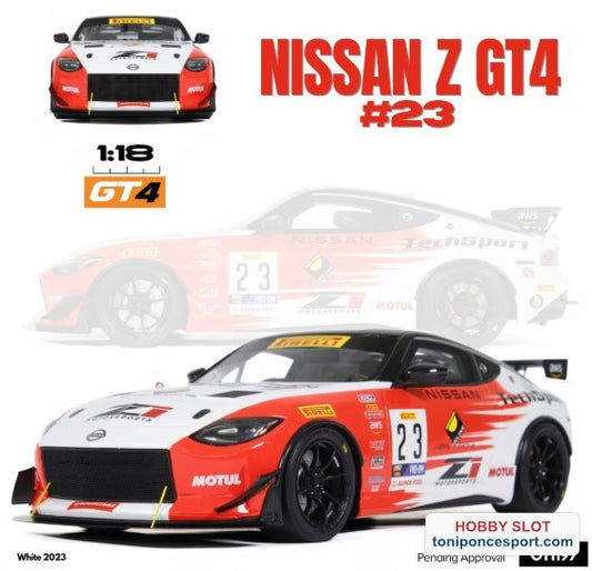 NISSAN Z GT4 WHITE #23 2023