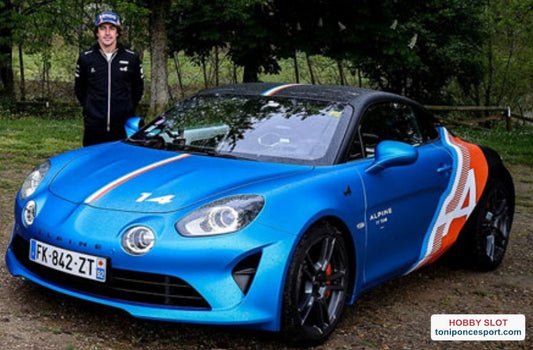 Alpine A110 Presentation - Figure included.