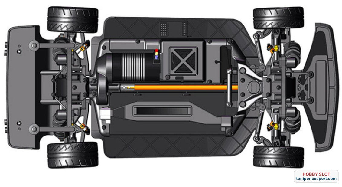 BMW DRIFT BRUSHLESS 60A 3300KW 4X4 WATERPROOF.