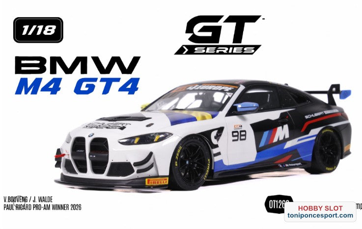 BMW M4 GT4 V.BOUVENG / J.WALDE PAUL RICARD