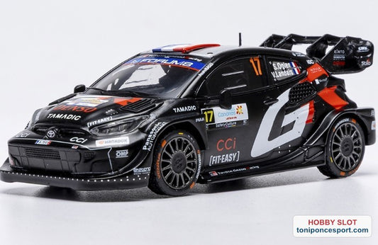 Toyota GR Yaris Rally1 Rally Islas Canarias 2025 #17 S.Ogier/V.Landais 1:43