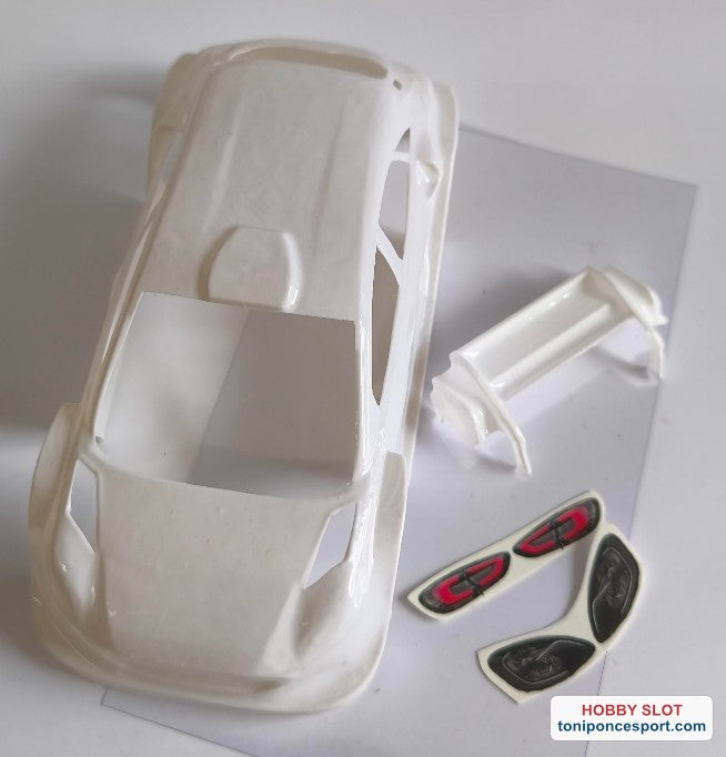 Carrocería FORD PUMA WRC LEXAN BLANCA KIT.
