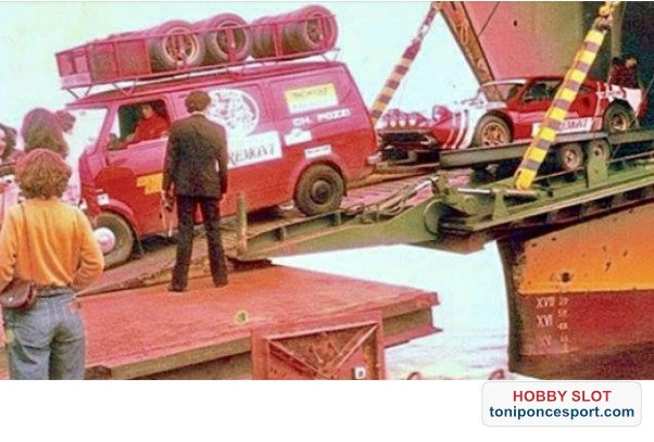Tour de France 81 - Andruet - Car - Van - Trailer.