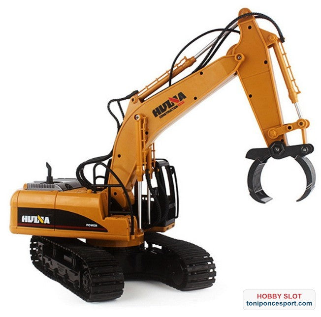 EXCAVADORA PINZA Y BRAZO METALICOS 2,4GHZ