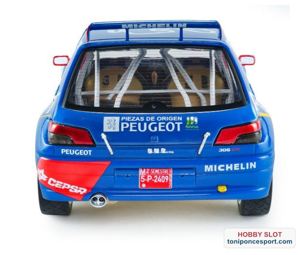 Peugeot 306 MAXI BLUE #2 J. Ascona / J. Billmaier Rally De Aviles 1997