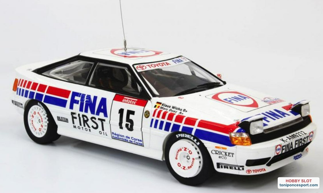 Toyota Celica GT4 ST165 Fina Tour de Corse 1991.