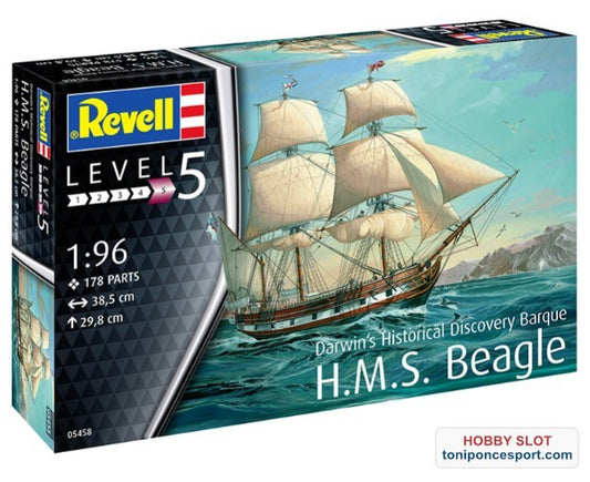 Barco Maqueta H.M.S. Beagle 1:96