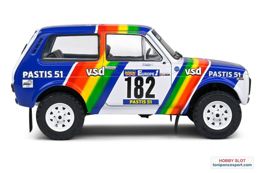 Lada Niva - Paris-Dakar 1984  #182 Jabouille / Sardou