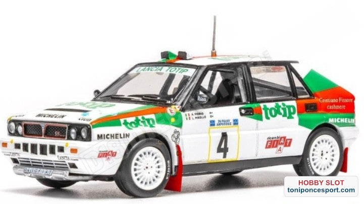 Lancia Delta Integrale 16V Nº4 A.Fiorio/L.Pirollo Rally Acropolis 1989