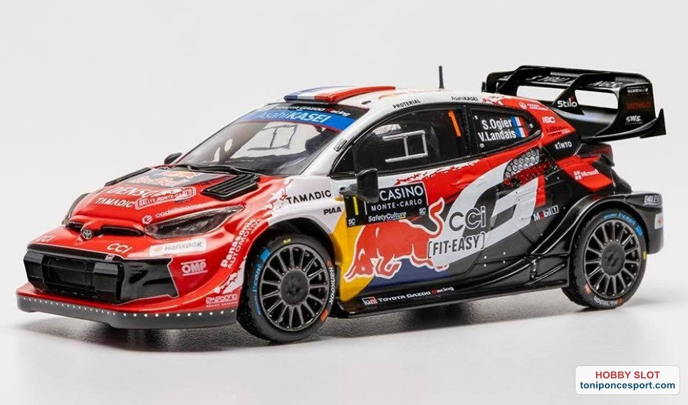 Toyota GR Yaris Rally1 Rallye Monte Carlo 2026 Nº1 S. Ogier / V. Landais.