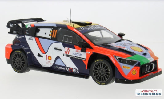 HYUNDAI i20 N Rally1, #11, WRC  R. Croacia 2024  T.Neuville/M.Wydaeghe