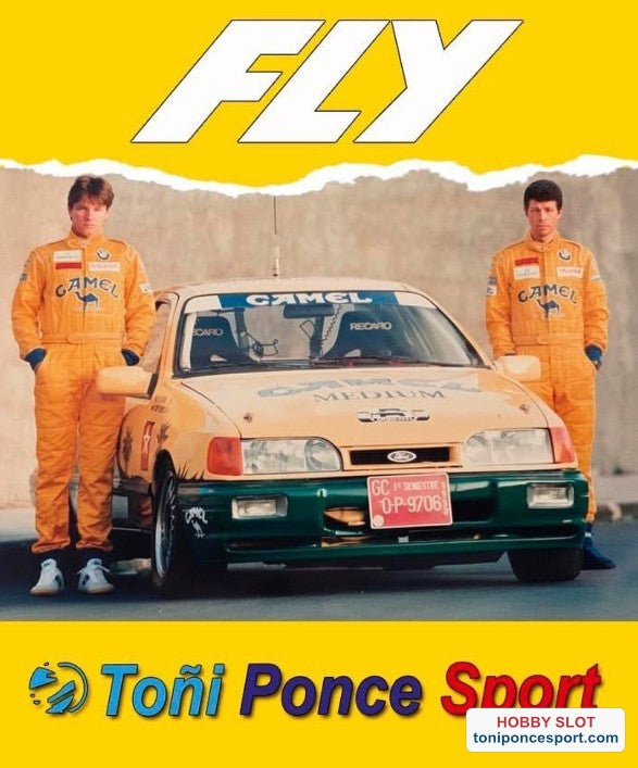 Ford Sierra Cosworth Rallye El Corte Ingles 1992 Toñi Ponce - S. Garcia. (Parrilla FAROS)