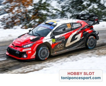 Toyota GR Yaris Rally1 Rallye Monte Carlo 2026 Nº99 O.Solberg/E.Edmondson