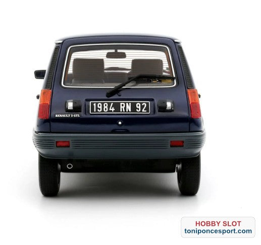 RENAULT 5 GTL BLEU ROI 1984