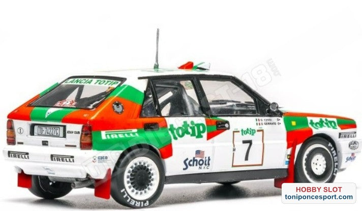 Lancia Delta Integrale 16V Nº7 D.Cerrato/G.Cerri Rally San Remo 1987
