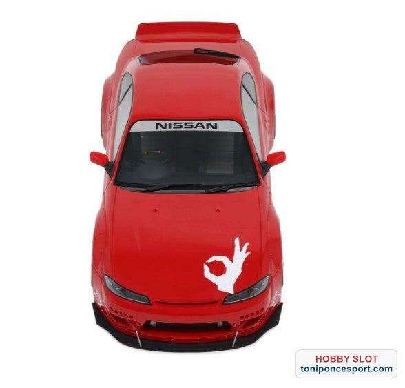 Conejito cohete Nissan Silvia S15 Nissan Rojo 2014