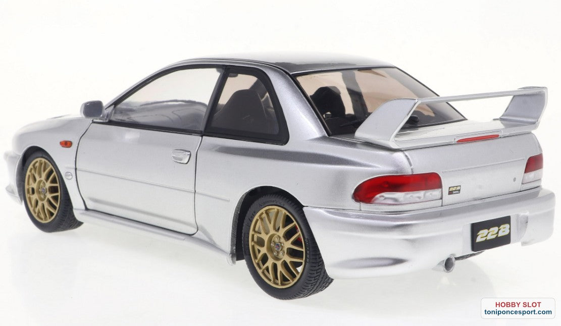 SUBARU IMPREZA 22B SILVER 1998