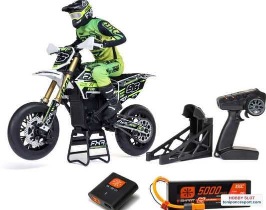 Moto Promoto-SM FXR Supermoto Motorcycle RTR White