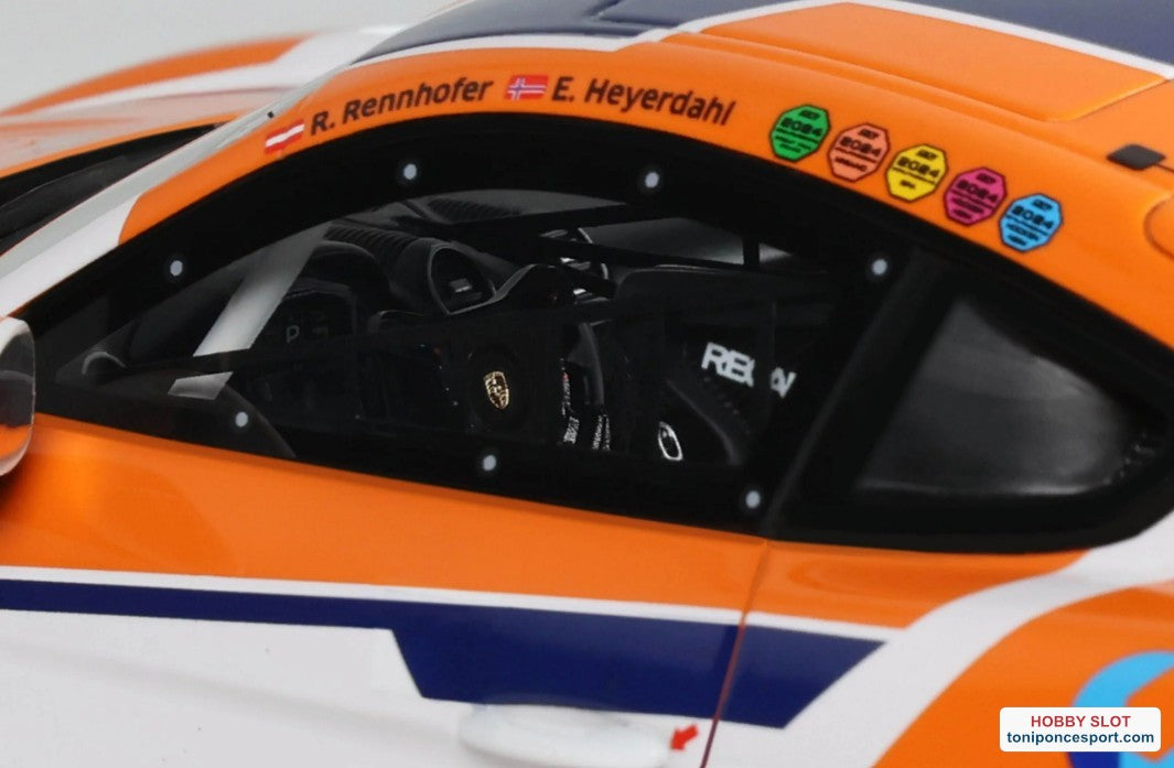 PORSCHE 718 CAYMAN GT4 RS CLUBSPORT E. HEYERDAHL / N. MALOY GT4 EUROPEAN SERIES 2024