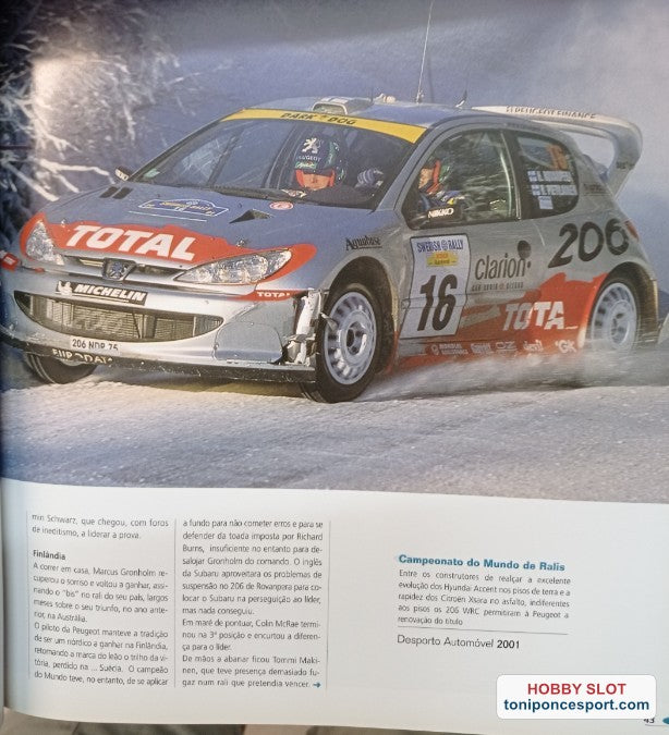Libro Desporto Automovel 2001