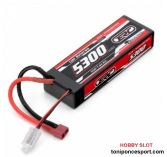 Bateria LIPO 2S 7,4V 5300mAh 110C Hard T-Connector